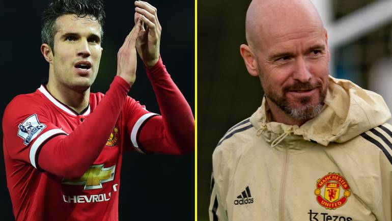 Robin van Persie back at Carrington as Erik ten Hag invites former Manchester United star to help out at training and gives coaching guidance over dinner