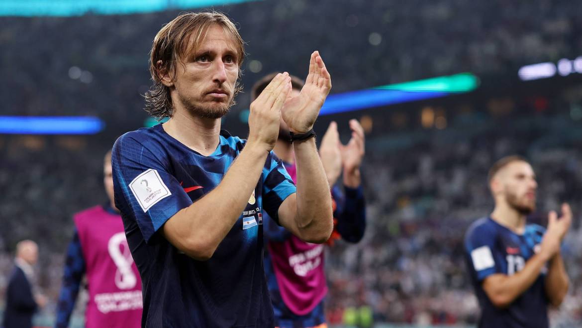 ‘He’s a disaster’ – Luka Modric FUMING with referee after Croatia’s World Cup 2022 exit