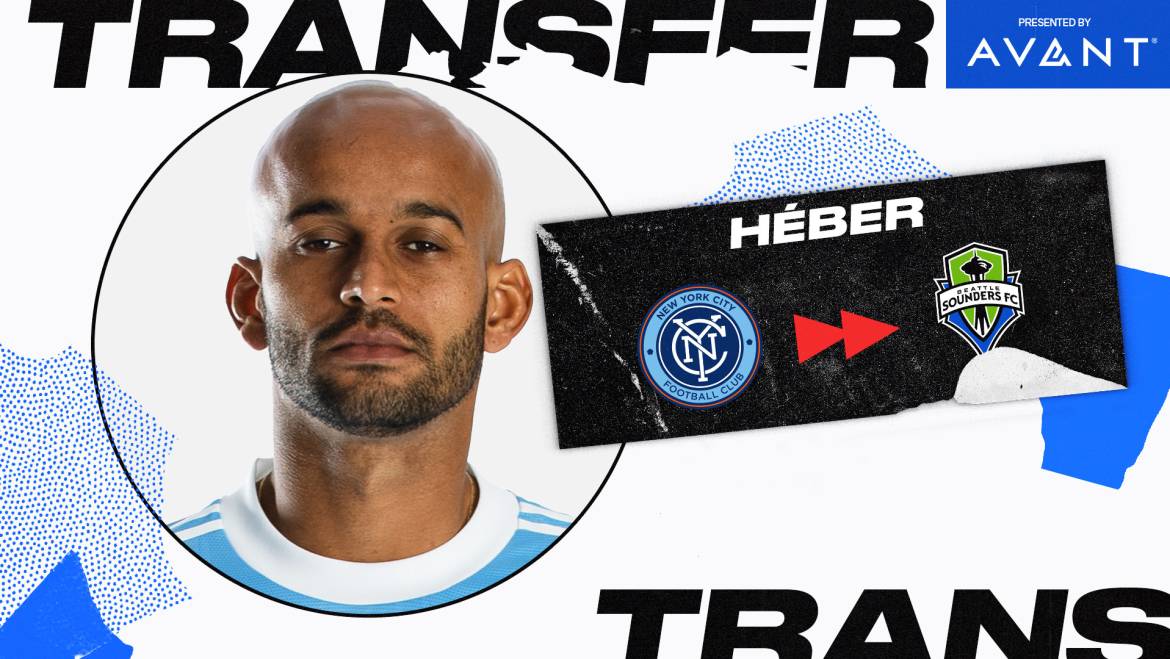 Another NYCFC icon moves on: Héber traded to Seattle Sounders | MLSSoccer.com