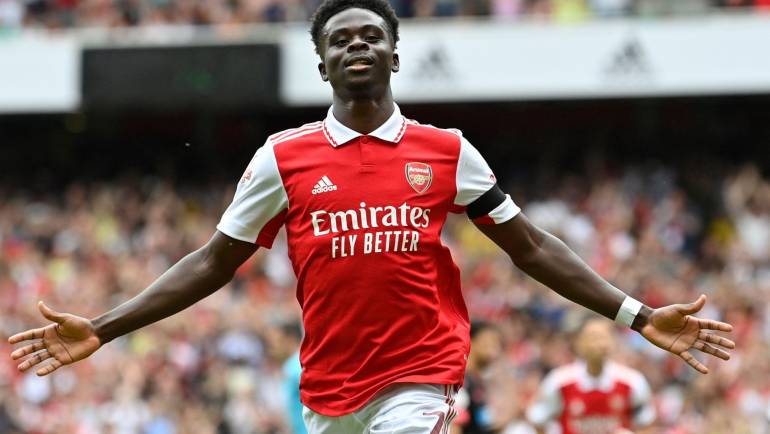 Bukayo Saka’s Arsenal contract extended until 2024 as Gunners look to secure his long-term future with William Saliba also set for Emirates stay