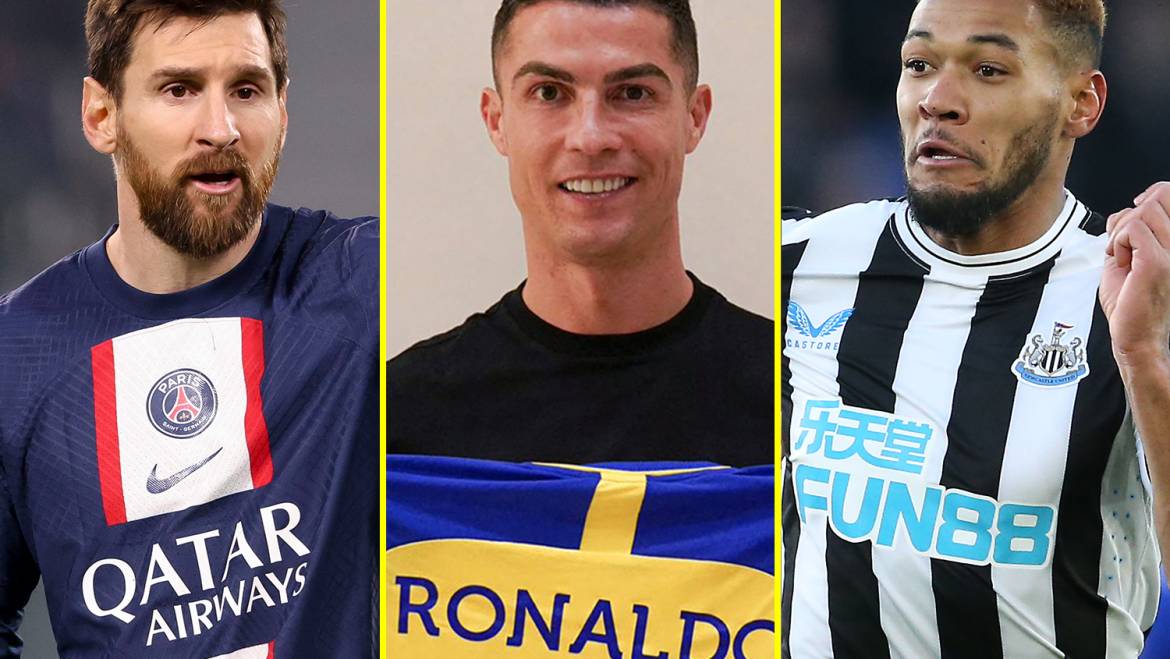 Transfer news LIVE: Ronaldo being unveiled by Al-Nassr, Messi verbally agrees new Paris Saint-Germain contract, Southampton eye Croatia forward Orsic, Joelinton to Liverpool claim, Manchester United to bring forward Sommer move