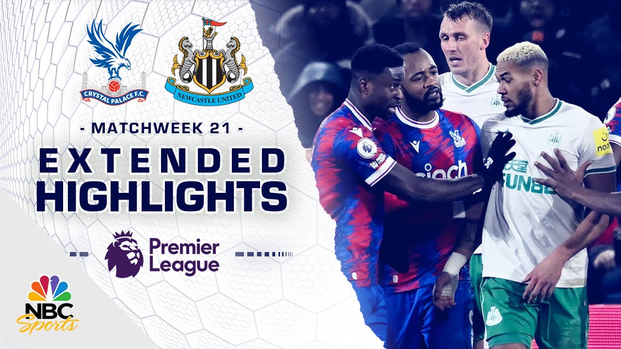 Crystal Palace V. Newcastle United | PREMIER LEAGUE HIGHLIGHTS | 1/21 ...