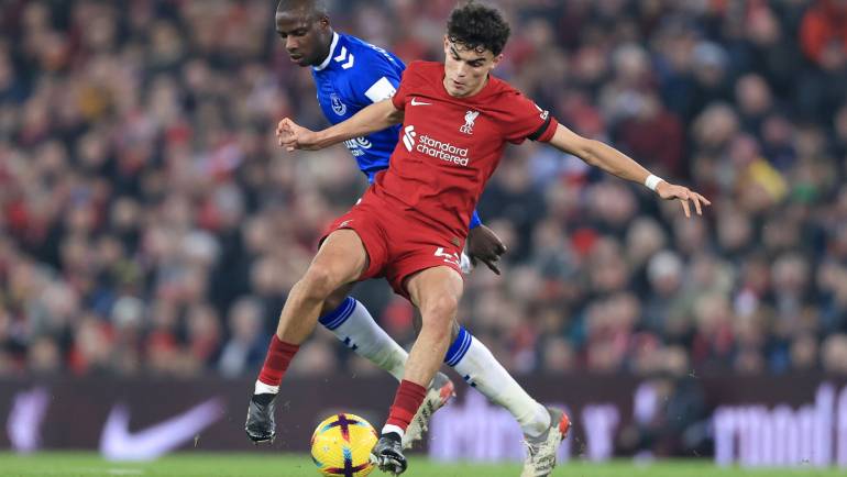 Mohamed Salah says Stefan Bajcetic has been Liverpool’s standout performer since his breakthrough as teenager reflects on rapid rise to first team after man-of-the-match display against Everton