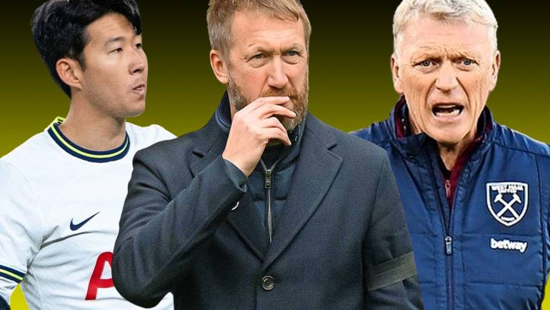 Football news LIVE: David Moyes given backing by West Ham, Heung-min Son racially abused after Tottenham win, Graham Potter under pressure at Chelsea, Erik ten Hag plays down Manchester United title talk