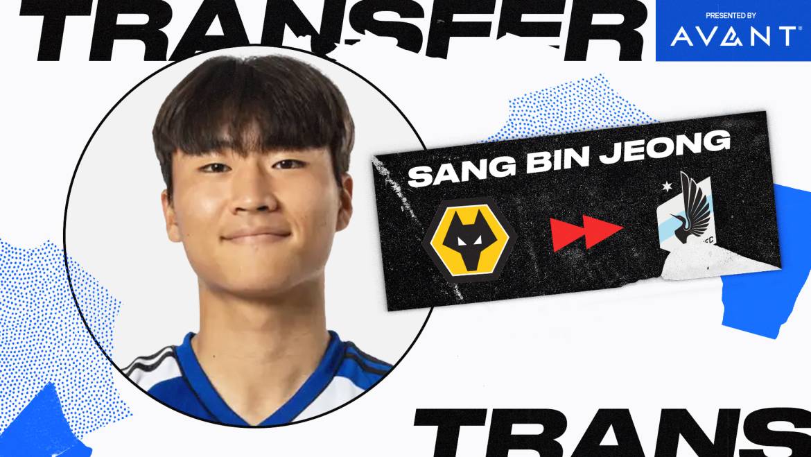 Minnesota United sign South Korean forward Sang Bin Jeong from Wolves | MLSSoccer.com