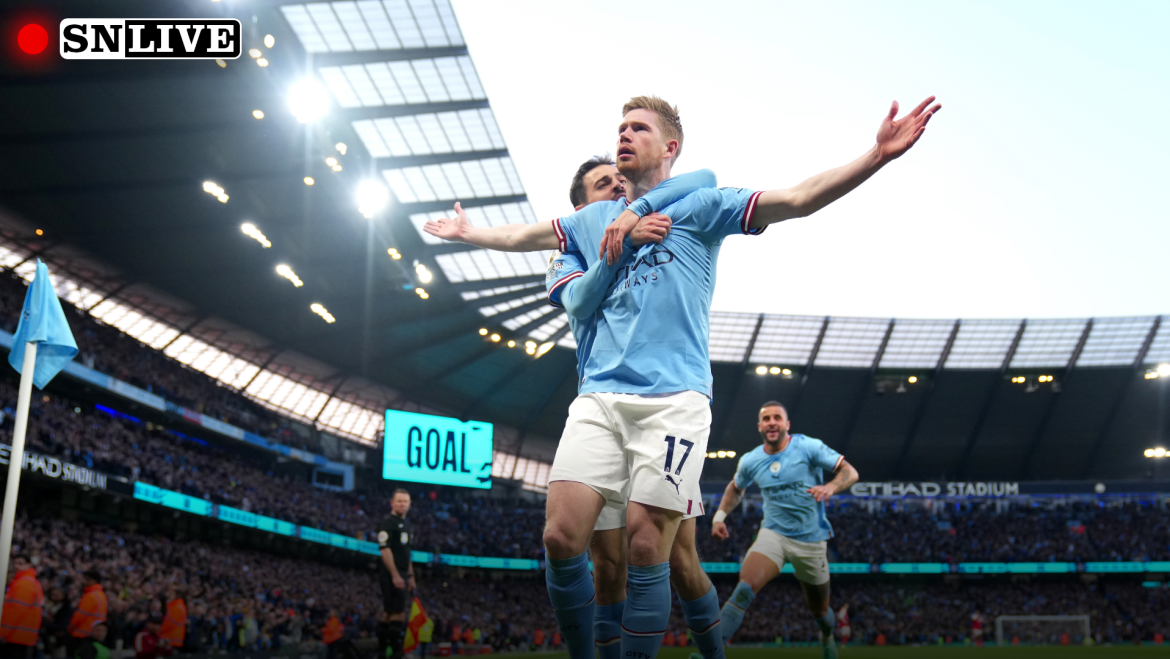 Man City vs Arsenal live score, highlights, and result as De Bruyne fires Guardiola’s men into early lead