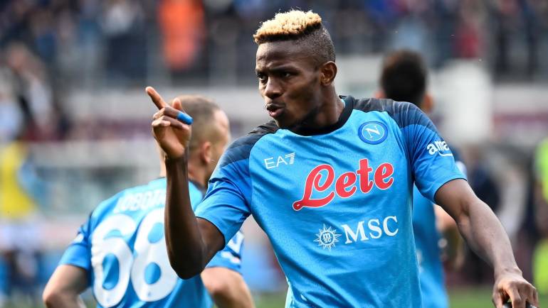 Man Utd to battle Chelsea for Napoli striker Osimhen