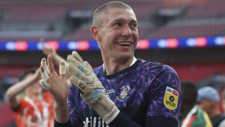 Ethan Horvath helps Luton Town earn Premier League promotion