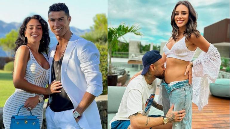 After Neymar Jr’s Apology for ‘Cheating’ on Pregnant Mama, Cristiano Ronaldo’s Girlfriend Georgina Reacts to Bruna Biancardi’s Glowing Baby Bump