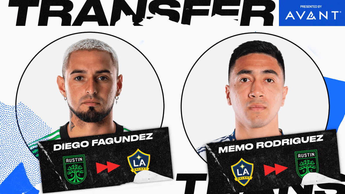 Diego Fagundez joins LA Galaxy from Austin FC in trade for Memo Rodríguez | MLSSoccer.com