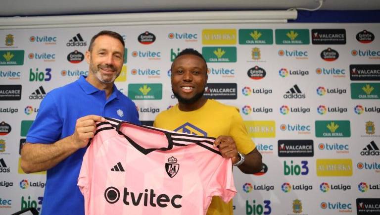 Official: Nigerian midfielder Igbekeme joins SD Ponferradina from Real Zaragoza