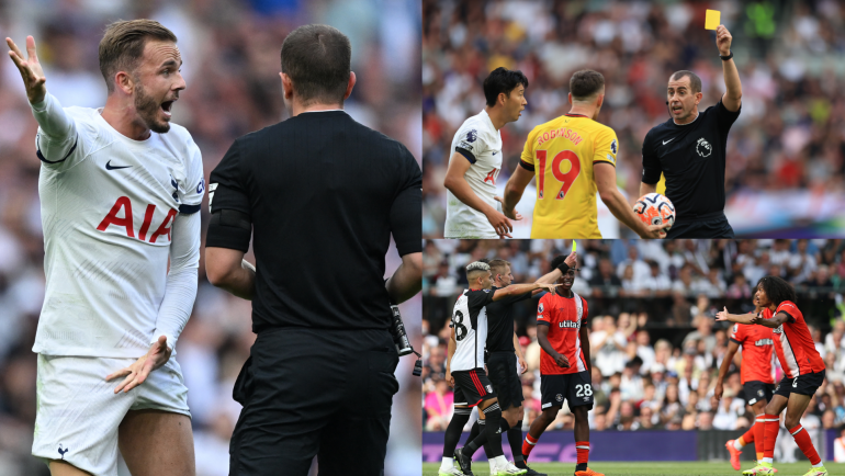 Yellow card record! Premier League history made as more players booked on a single day in the competition’s history