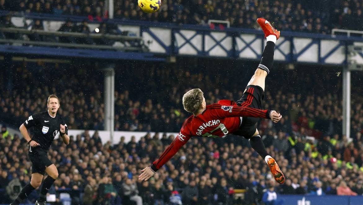 Watch: Alejandro Garnacho scores one of Premier League’s greatest ever goals