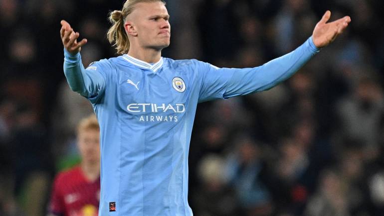 Erling Haaland breaks Champions League scoring record with latest Man City goal