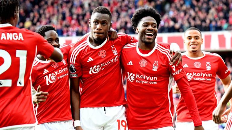 No Awoniyi no problem – Aina stars as Nottingham Forest down Ten Hag’s roller-coaster Manchester United