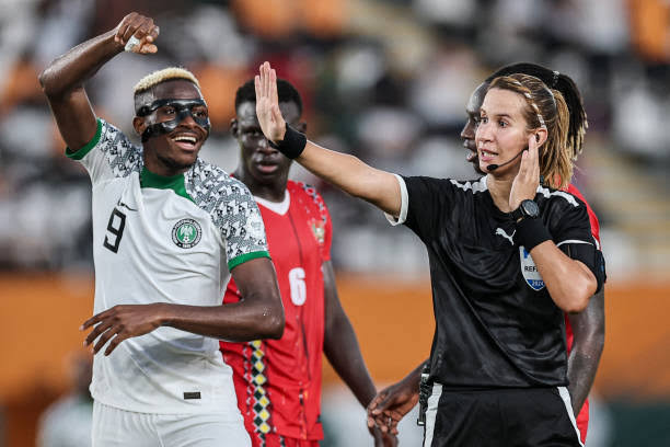 Afcon 2023: Female referee Bouchra Karboubi reflects on becoming first Arab woman to officiate in the Nigeria-G’Bissau match