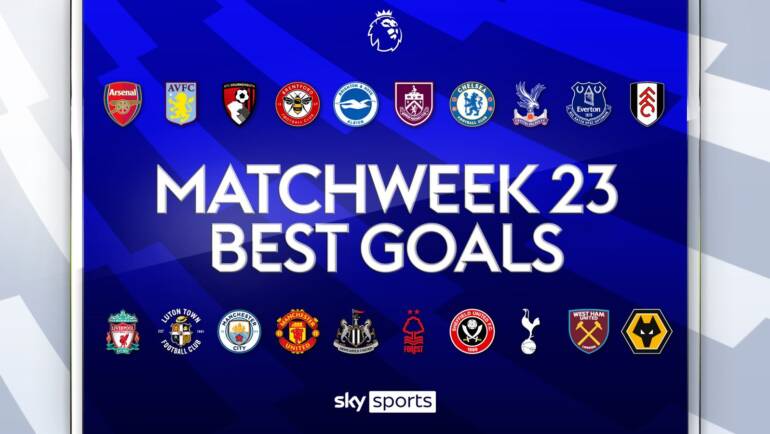 Premier League | MW23 | Best Goals | Football News | Sky Sports