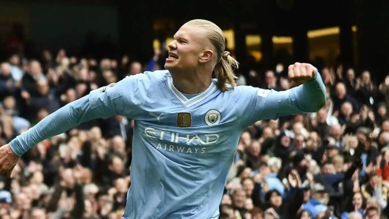 Erling Haaland puts ‘fraud’ claims to bed as Man City firmly take inevitable stride to Premier League title