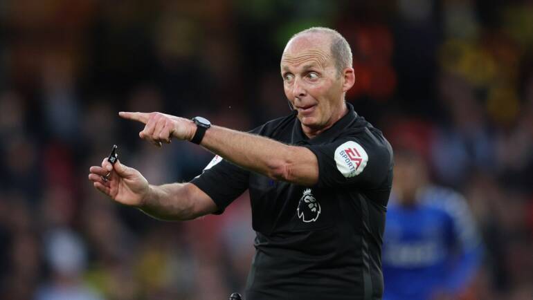 VIDEO: Legendary Premier League referee Mike Dean revealed as the brains behind Specsavers’ viral VAR tweets in hilarious clip