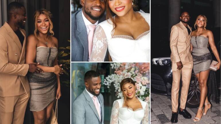 Photos: Brentford FC star Frank Onyeka gushes over his wife on her birthday