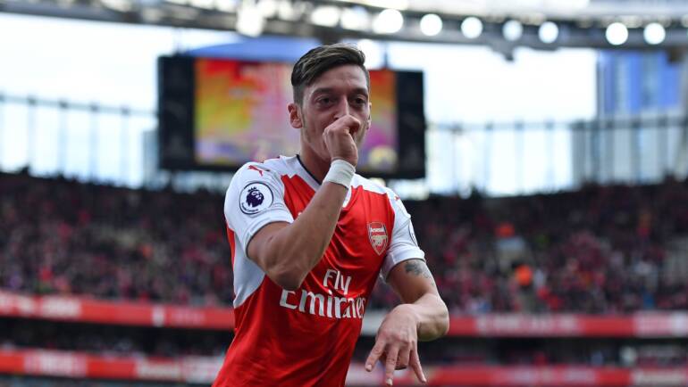 Ex-Arsenal star Mesut Ozil promises to ‘never make fun of Tottneham again’ if the beat Man City