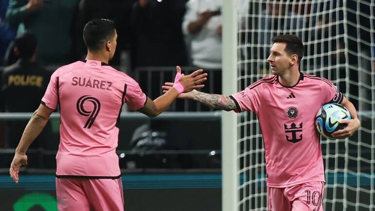 Lionel Messi is on top! Inter Miami star’s shirt is MLS’s top-seller ahead of co-star Luis Suarez