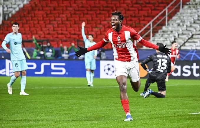 Monaco secures 17-year-old Nigerian forward for €20m after breakout season with Antwerp