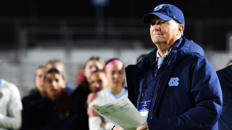 UNC soccer coach Dorrance retires after 45 years