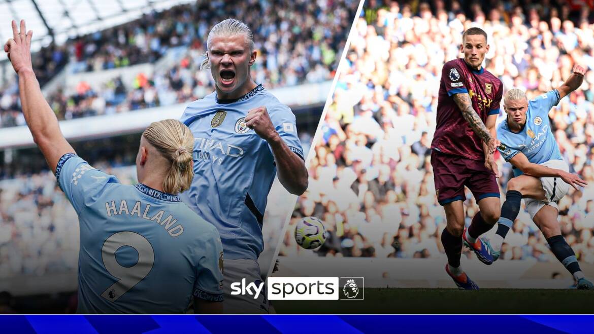 Erling Haaland scores another Premier League hat-trick in Manchester City’s win against Ipswich | Football News | Sky Sports