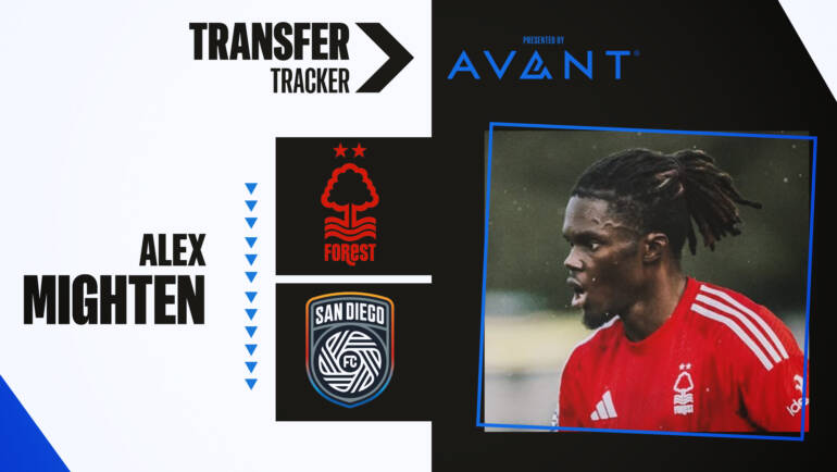 San Diego FC acquire Alex Mighten from Nottingham Forest | MLSSoccer.com