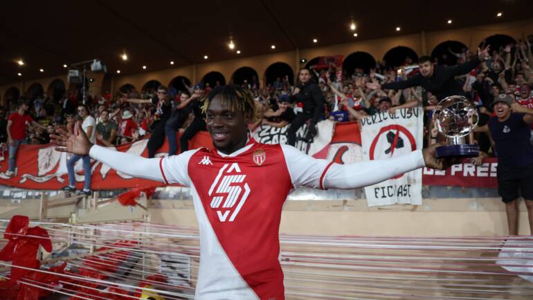 18-year-old Lagos-born forward seals victory for Monaco over Barcelona