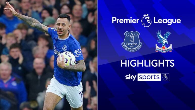 Everton 2-1 Crystal Palace | Premier League highlights | Football News | Sky Sports