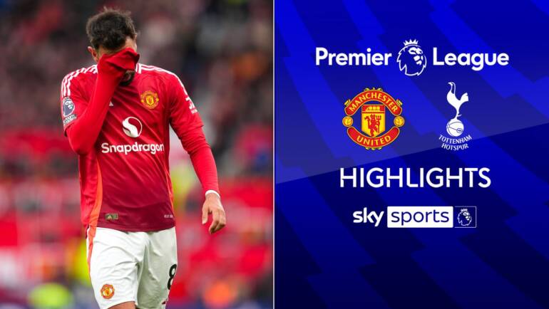 Manchester United 0-3 Tottenham | Premier League highlights | Football News | Sky Sports