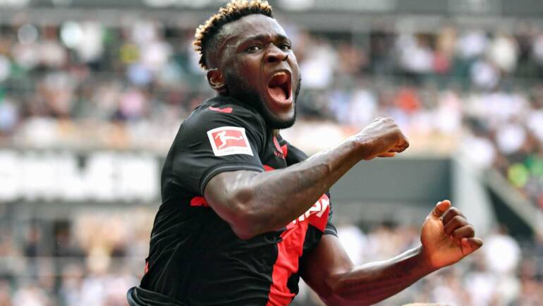 Watch: Boniface’s final blow sinks AC Milan in defeat against Leverkusen