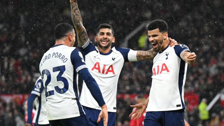 Spurs heap more misery on Ten Hag and United at Old Trafford