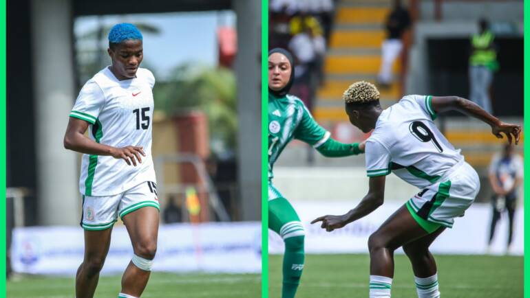 “She told me” – Folashade Ijamilusi credits Ajibade’s advice for hattrick performance vs. Algeria