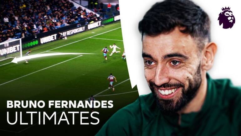 Manchester Utds Bruno Fernandes ranks his favourite Premier League goals!”