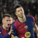 Lewandowski bags Champions League century as Barcelona sink Brest