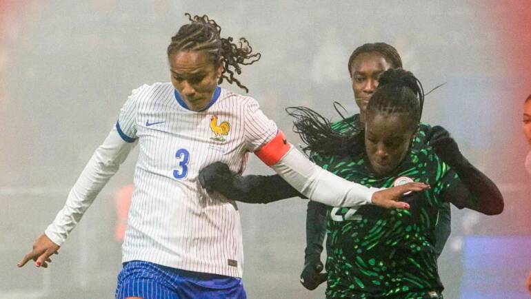 France 2-1 Nigeria: Montpellier’s Onumonu enters the record books as unlucky Super Falcons stumble in Angers