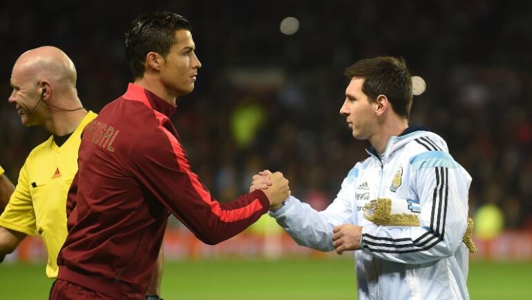 This isn’t a shopping deal, it’s an investment opportunity! Legit signed Lionel Messi and Cristiano Ronaldo merch is selling at 30% off