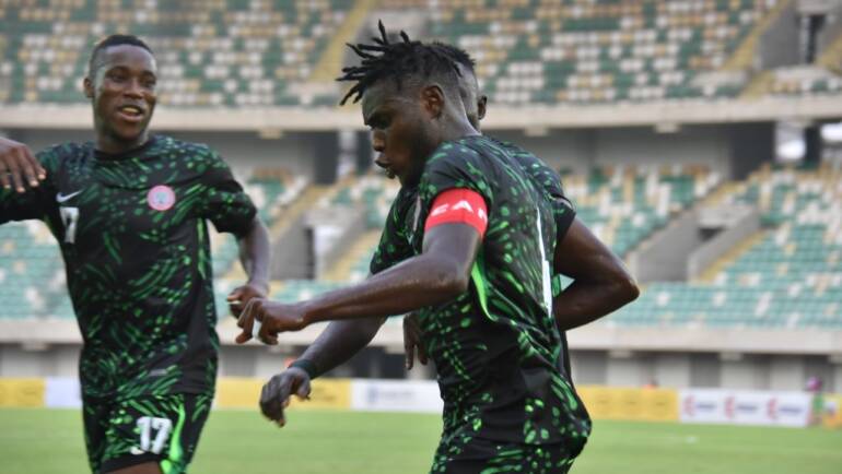 Super Eagles B add to Ghana’s woes as Sodiq, Junior, and Isaac shine in Uyo victory