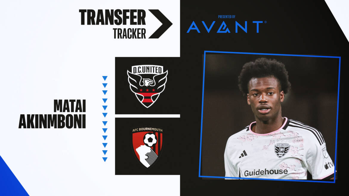 DC United transfer Matai Akinmboni to AFC Bournemouth | MLSSoccer.com