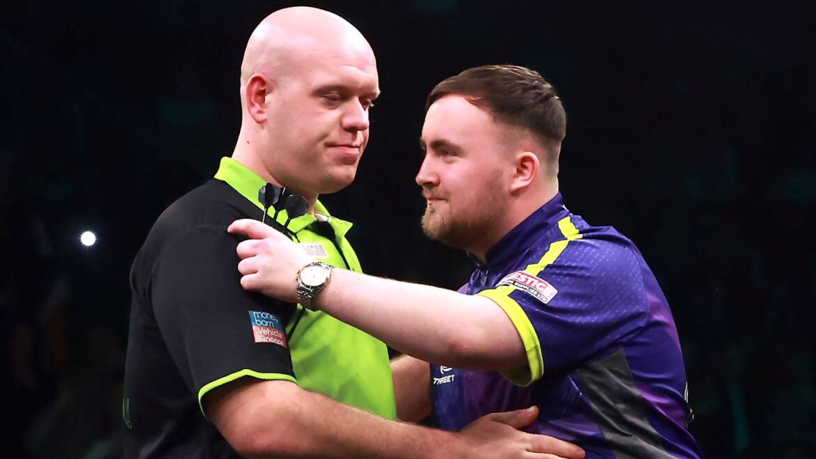 Dutch Darts Masters: Luke Littler and Michael van Gerwen set up World Darts Championship final rematch as Luke Humphries crashes out