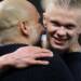 ‘It’s the defenders that push Erling’ – Guardiola praises Haaland’s temperament