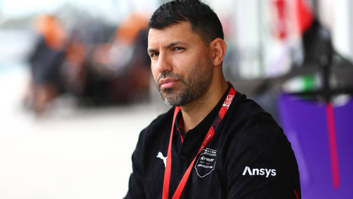 Premier League winner and Manchester City icon Sergio Aguero gears up for Formula E’s Evo Sessions as he takes on electric racing challenge