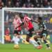 Photo: Southampton fans hype Onuachu with bold message after Wolves defeat